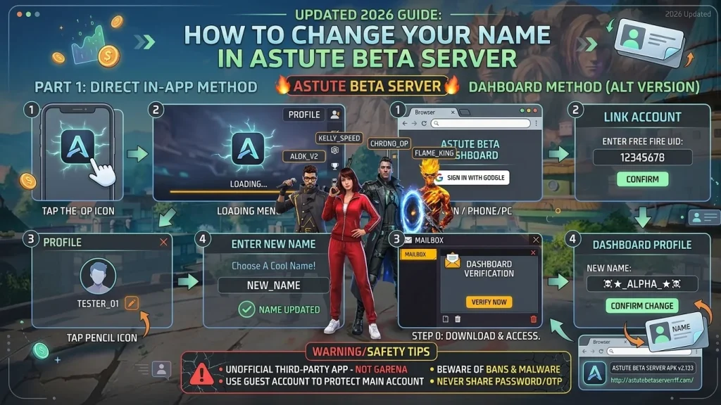 How to Change Your Name in Astute Beta Server (Updated 2026 Guide) 2 How to Change Your Name in Astute Beta Server